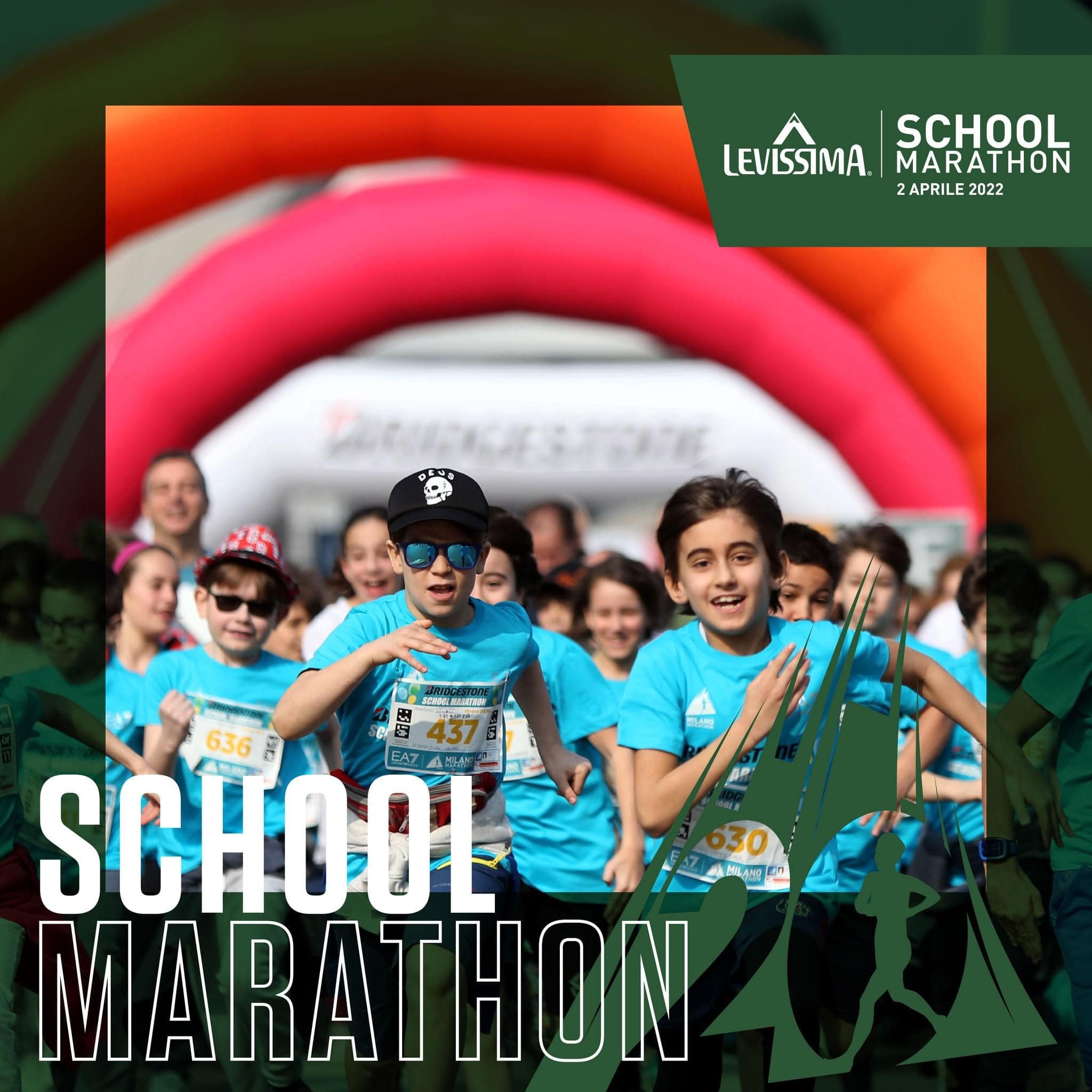 Milano School Marathon 2022- Ecco il materiale guadagnato dall'istituto